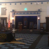 Photo taken at Jefferson Masonic Temple by Matthew P. on 4/10/2012