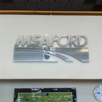 Das Foto wurde bei MSA Ford Sales von Mike M. am 4/21/2012 aufgenommen