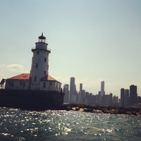 Photo taken at Chicago Harbor Lighthouse by Shannan B. on 7/13/2012