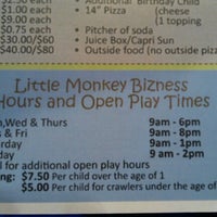 รูปภาพถ่ายที่ Little Monkey Bizness โดย Amber C. เมื่อ 7/22/2012