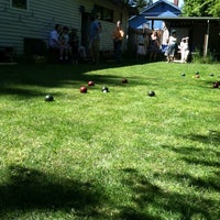 Photo taken at North Seattle Bocce Club by Erica N. on 5/26/2012