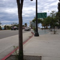 Photo taken at Santa Monica Boulevard and Avenue Of The Stars by Michael D. on 7/18/2012