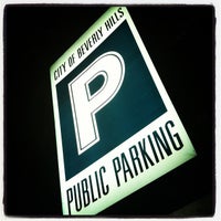 Photo taken at Beverly Hills Parking by Chad D. on 7/26/2012
