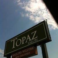 Photo taken at Topaz Salon by Michelle C. on 6/23/2012