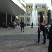 Photo taken at Площадка перед 3 корпусом by Sveta V. on 6/28/2012