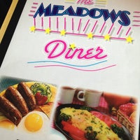 Photo taken at Meadows Diner by Becky on 8/17/2012
