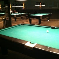 Photo taken at Pressure Billiards &amp;amp; Cafe by Rachael T. on 5/15/2012