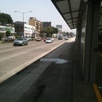 Photo taken at Metrobus Estacion Heroe de Nacozari by Janiqua M. on 5/27/2012