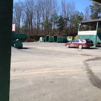 Photo taken at McGaughey ﻿Chapel Convenience Center and Recycling Drop-off Site by Recycling B. on 2/20/2012