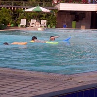 Photo taken at Manggala Swimming Pool by Ichans B. on 2/18/2012