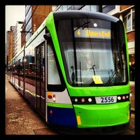 Photo taken at George Street London Tramlink Stop by Dan S. on 8/23/2012