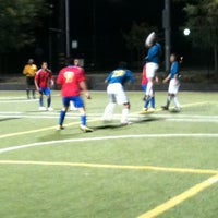 Photo taken at Camino Nuevo (Soccer Field) by Joana B. on 3/28/2012