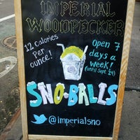 Photo taken at Imperial Woodpecker Sno-Balls by Evan O. on 9/7/2012