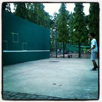 Photo taken at Tennis court | Kasetsart Sport Center by SteveY N. on 5/19/2012