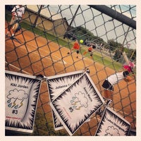 Photo taken at Bayland Park Little League by Tara T. on 4/27/2012