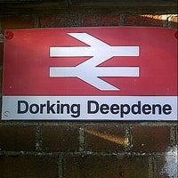 Photo taken at Dorking Deepdene Railway Station (DPD) by Joe W. on 8/17/2012