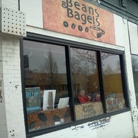 Photo taken at Beans &amp;amp; Bagels by Starrby W. on 3/31/2012