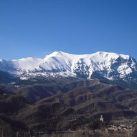 Photo taken at Vetta del Monte Vettore (2476 mslm) by Il Piceno on 2/24/2012