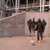 Photo taken at Joe Paterno Statue by Chris K. on 7/13/2012