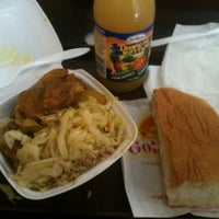 Photo taken at Golden Krust Caribbean Bakery and Grill by nadia on 9/1/2012