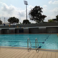 Photo taken at Bishan Swimming Complex by Afiq A. on 9/3/2012