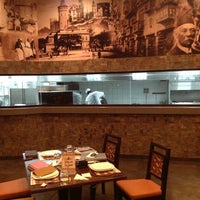 Photo taken at Hadoota Masreya Restaurant &amp;amp; Cafe by Moustafa H. on 3/29/2012