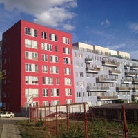 Photo taken at Rezidence Pod Bohdalcem I by Martin V. on 8/27/2012