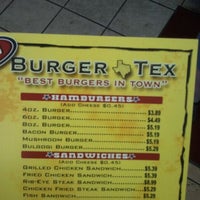 Photo taken at Burger Tex by Anthony D. on 4/18/2012