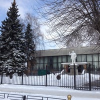 Photo taken at Первый в мире памятник Ленину by Katia K. on 3/24/2012