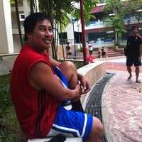 Photo taken at Block 588 Montreal Drive Basketball Court by Jay V. on 4/17/2012