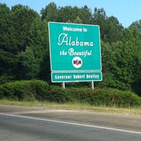 Alabama Georgia State Line Cities Alabama/Georgia State Line - I-20