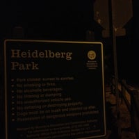 Photo taken at Heidelberg Park by Jeff T. on 8/23/2012