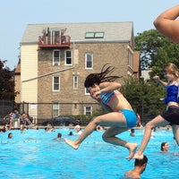 Photo taken at Holstein Park Pool by Jenna T. on 6/30/2012