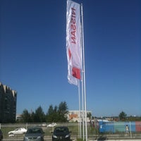 Photo taken at Атик-Моторс ДЦ &amp;quot;Nissan&amp;quot; by Maxim B. on 7/28/2012