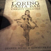 Menu - Loring Pasta Bar - Italian Restaurant in Minneapolis
