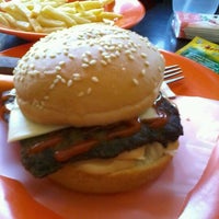 Photo taken at klenger burger by Muhammad F. on 3/24/2012