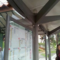 Photo taken at Bus Stop 66041 (Blk 230) by Lu F. on 2/5/2012