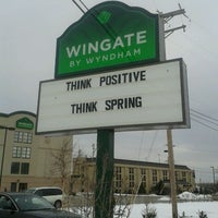 Photo taken at Wingate by Wyndham Erie by Kristen C. on 2/15/2012