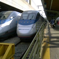 Photo taken at Amtrak Acela Express by Lee P. on 8/5/2012