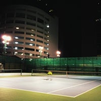 Photo taken at Aree Tennis Court Sukhumvit 26 by Peerapong A. on 4/18/2012