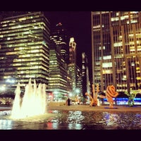 Photo taken at 375 Park Ave Fountains by Teddy on 8/7/2012