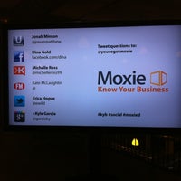 Снимок сделан в Moxie: Know Your Business Immersion Day пользователем Ivy C. 7/20/2012