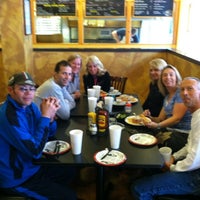 Photo taken at Rosati&amp;#39;s Pizza by Johnny H. on 4/27/2012