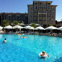 Photo taken at Asteria Elita Resort by Hikmet U. on 8/23/2012