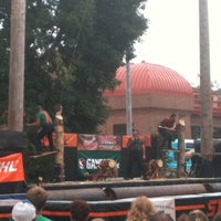 Photo taken at Lumberjack Show Stage -MN State Fair by Dana G. on 8/26/2012
