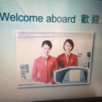 Photo taken at Cathay Pacific CX252 LHR-HKG by Martin H. on 5/21/2012
