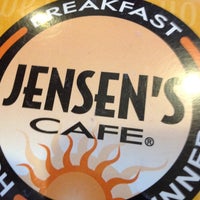 Photo taken at Jensen&amp;#39;s Cafe by Bobby D. on 5/1/2012