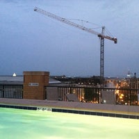 Photo taken at The Whitman Rooftop Pool by Lisa A. on 5/27/2012