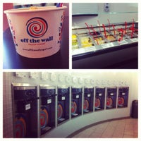 Photo taken at Off The Wall Frozen Yogurt by Irene H. on 4/30/2012