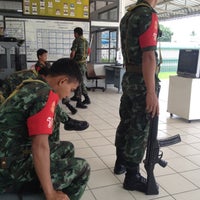 Photo taken at หน่วยบัญชาการป้องกันภัยทางอากาศกองทัพบก by Neung&amp;#39;s on 7/19/2012